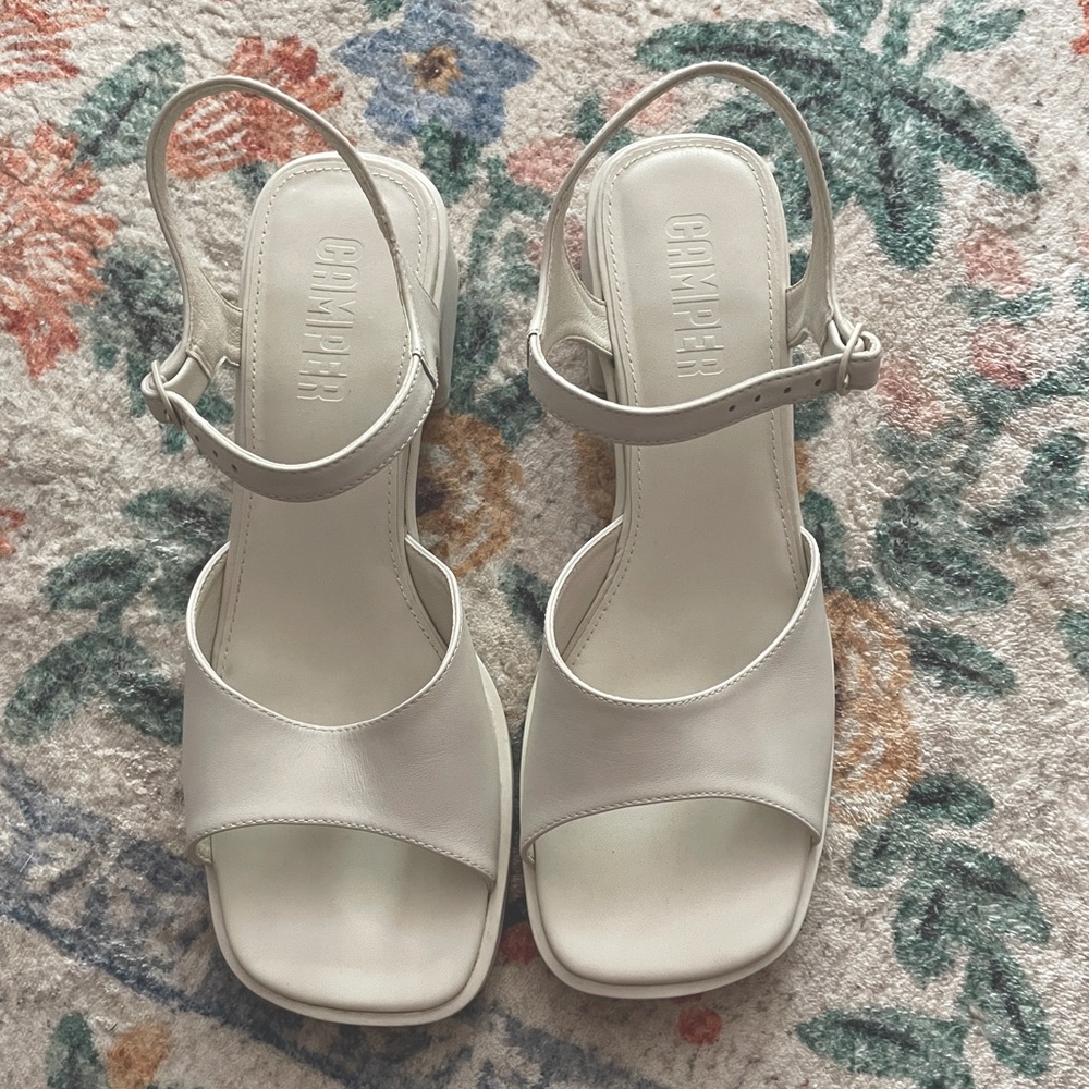 Camper Kora Sandals Block Heel